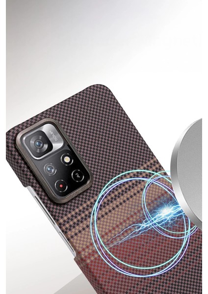 Xiaomi Redmi Note 12 Pro 4g Vega Magsafe Kapak - Siyah modelleri