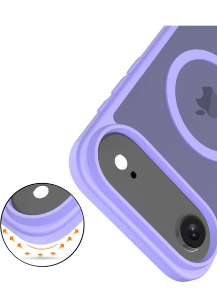 Joko Apple Iphone 17 Air Jota Magsafe Kapak - Lila modelleri