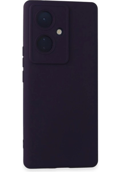 Vivo V29 Lite Kılıf Nano Içi Kadife Silikon - Mor