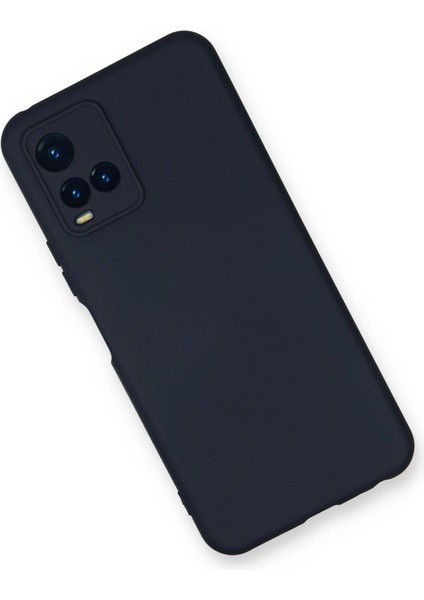 Vivo Y21S Kılıf Nano Içi Kadife Silikon - Lacivert fiyatları