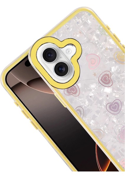 Apple Iphone 16 Lumi Desenli Kapak - Sarı fiyatları