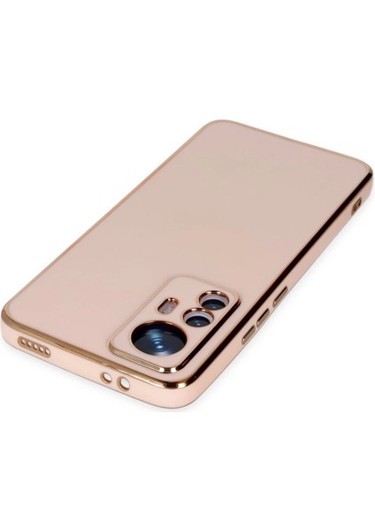 Xiaomi Mi 12T Pro Kılıf Volet Silikon - Pembe fırsatları