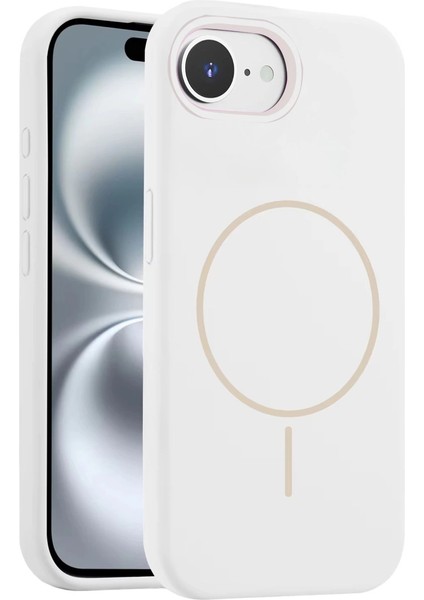 Joko Iphone 16E Kılıf Jully Magsafe Kapak - Beyaz