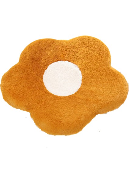 Çıkarılabilir ve Yıkanabilir Çiçek Tasarımlı Taklit Tavşan Kürkü Sonbahar-Kış Isıtıcı Hafızalı Köpük Yastık (Yurt Dışından)