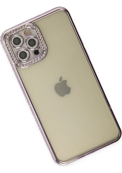 Iphone 12 Pro Kılıf Joke Taşlı Silikon - Mor fiyatları