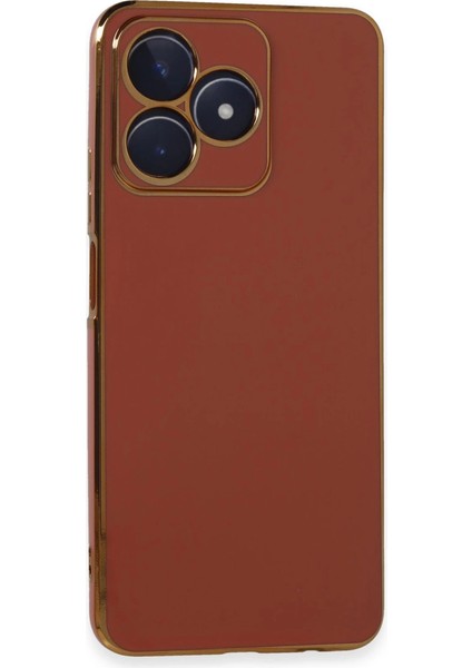 Realme C53 Kılıf Volet Silikon - Kırmızı