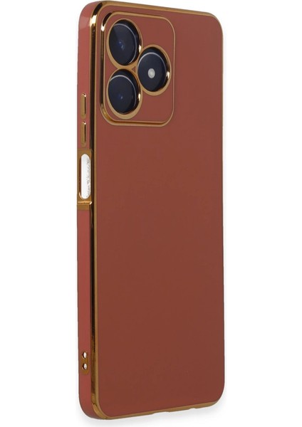 Realme C53 Kılıf Volet Silikon - Kırmızı fiyatları