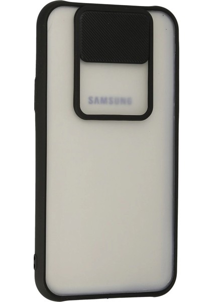 Samsung Galaxy J7 Kılıf Palm Buzlu Kamera Sürgülü Silikon - Siyah fiyatları