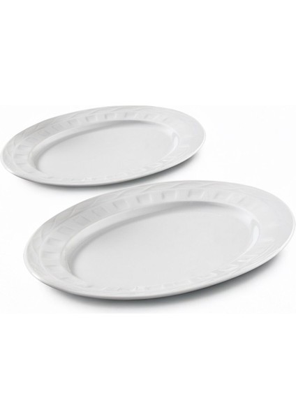 Monet 2 Parça 30 cm Kayık Tabak