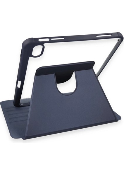 Ipad Pro 11 (2021) Kılıf Ling 360 Kalemlikli Tablet Kılıf - Lacivert