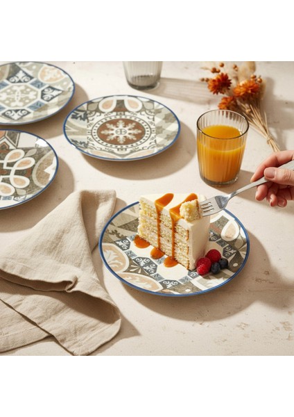 Camelia Harmony Coffee 6 Parça 20 cm Pasta Takımı 4287 fiyatları