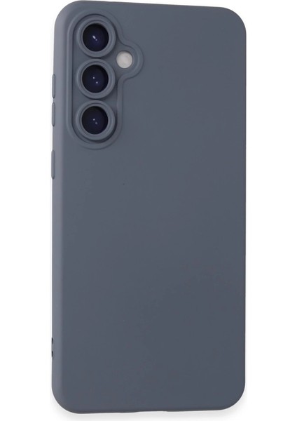 Samsung Galaxy S23 Fe Kılıf Nano Içi Kadife Silikon - Gri