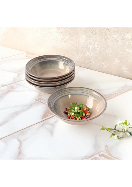 Valeron 6 Adet 15 cm Çorba Kasesi Reaktif Agate 969 fiyatları