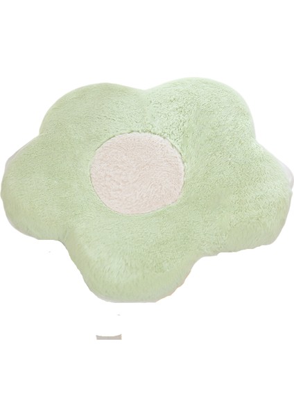 Çıkarılabilir ve Yıkanabilir Çiçek Tasarımlı Taklit Tavşan Kürkü Sonbahar-Kış Isıtıcı Hafızalı Köpük Yastık (Yurt Dışından)