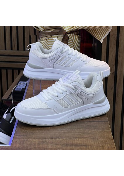 Erkek Anorak Fuspetli Spor Ayakkabı - Beyaz modelleri