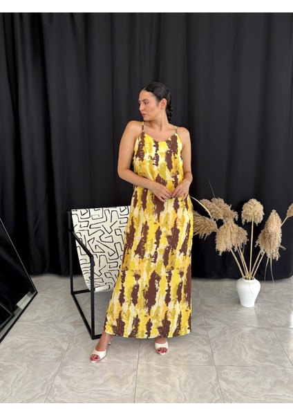 Sırtı Çapraz Detaylı Batik Elbise fiyatları