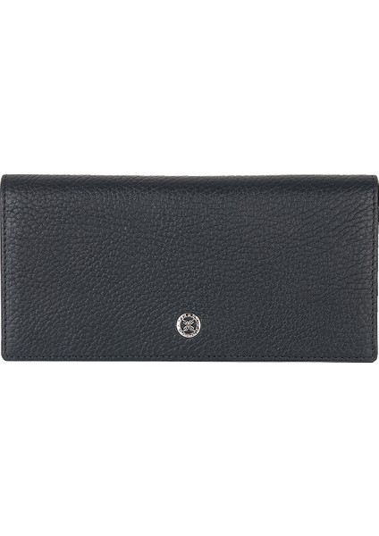 Lacivert Hakiki Deri Kadın Cüzdan - S1CB00005685-A38