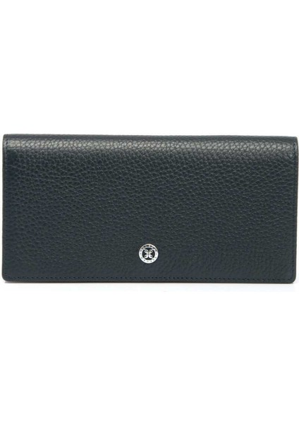 Lacivert Hakiki Deri Kadın Cüzdan - S1CB00005685-A38