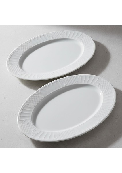 Sembol 2 Parça 35 cm Kayık Tabak indirimleri