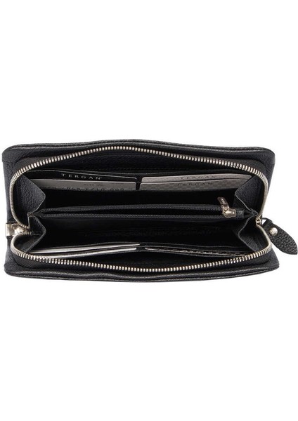 Siyah Hakiki Deri Erkek El Çantası - S1PC00001603-A6F