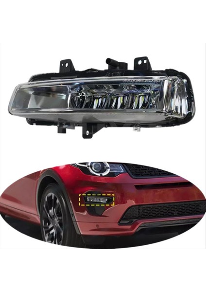 Araba Ön Sol Tampon Sis Lambası LED Gündüz Çalışma Işık LR077888 Land Rover Discovery Sport 2015-2019 (Yurt Dışından) indirimleri