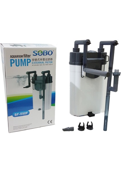 Askı Dış Filtre SF-550F 7W 500 Lt/saat fiyatları