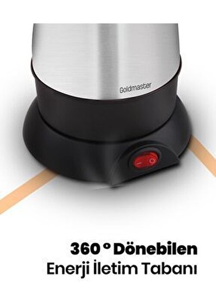 Hünkar GM-7315 Elektrikli Cezve Gümüş Renk 320 ml Kapasite ile Pratik Kullanım modelleri