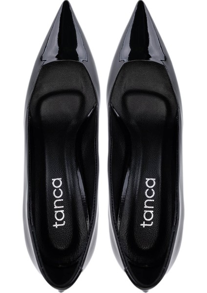 Kadın Siyah Rugan Topuklu Ayakkabı 1160 3400 Bn Ayk SK25-26 Sıyah Rgn indirimleri