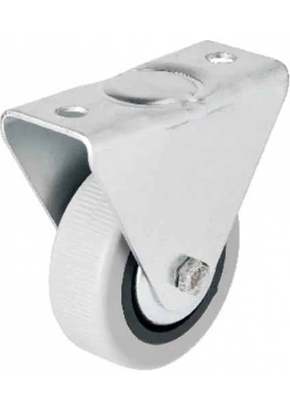 Eco Lounge Hts 106 - 50 mm Sabit Kapaklı Gri Pvc Teker