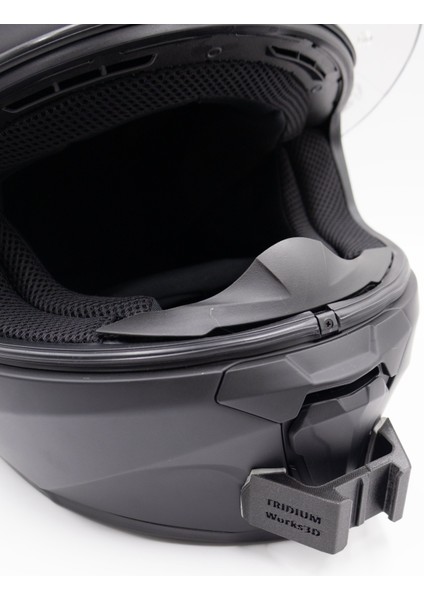 Scorpion Exo 391 Kask Için ( Kask Hariç ) Aksiyon Kamerası Kask Çene Bağlantı Aparatı Chin Mount