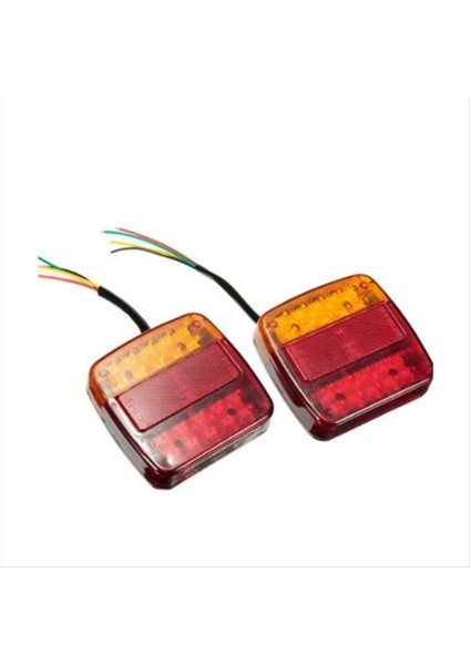 2pcs 12V 26LED Kamyon Arka Kuyruk Işığı LED Dönüş Sinyal Işığı Göstergesi Işık Su Geçirmez Fren Işığı Araba Atv Rv Römork (Yurt Dışından)