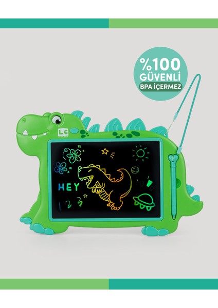 Sevimli Dinozor Dijital Çizim Tableti 10 inç