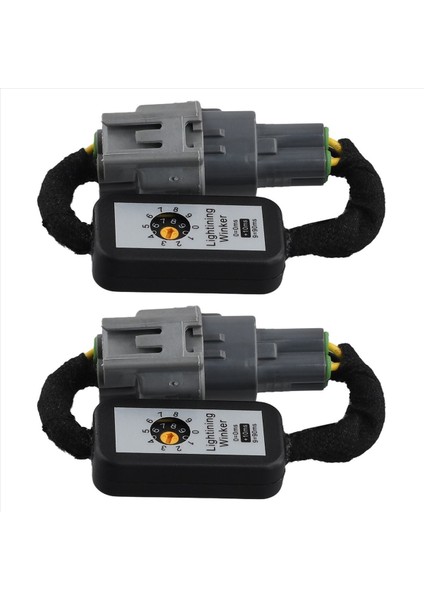 2x Dinamik Dönüş Sinyali Göstergesi LED Arka Lamba Modülü Toyota Yaris 2022 (Yurt Dışından)