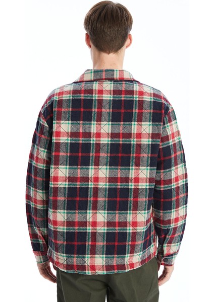 Yeni Sezon Regular Fit Uzun Kollu Ekose Erkek Gömlek Ceket indirimleri