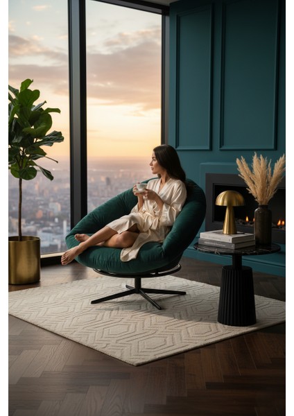 Royal Serisi – Lüks 360 Derece Döner Koltuk | Modern Şıklığın En Prestijli Hali modelleri