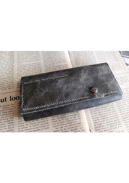 Crazy Gerçek Deri Tamamen El Emeği Özel Kalemleriniz Için Kalemlik Kalemkutu (8*18CM ) NLU62