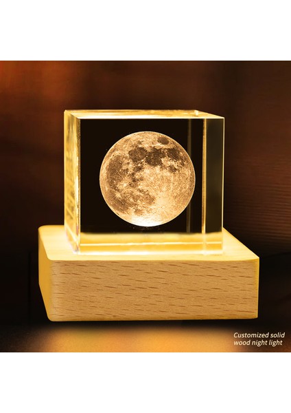 Kristal Bulutlar Küçük Küp Kristal Yaratıcı Masaüstü (Yurt Dışından)