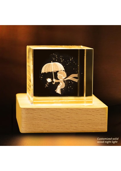 Kristal Bulutlar Küçük Küp Kristal Yaratıcı Masaüstü (Yurt Dışından)