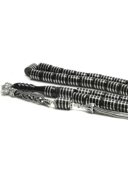 Oltu Taşı Kesme Model Burgu Vida Işlemeli Tespih indirimleri