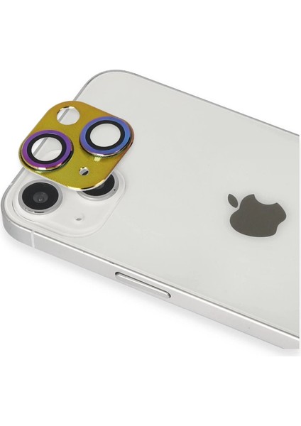 Iphone 13 Pers Alüminyum Kamera Lens - Rainbow fiyatları