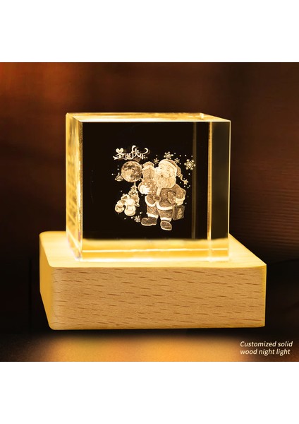 Kristal Bulutlar Küçük Küp Kristal Yaratıcı Masaüstü (Yurt Dışından)