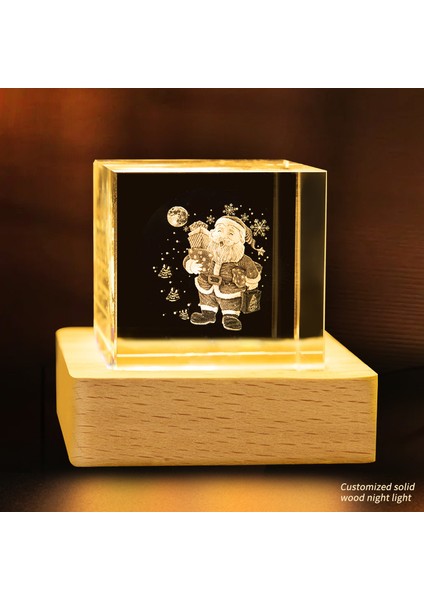 Kristal Bulutlar Küçük Küp Kristal Yaratıcı Masaüstü (Yurt Dışından)