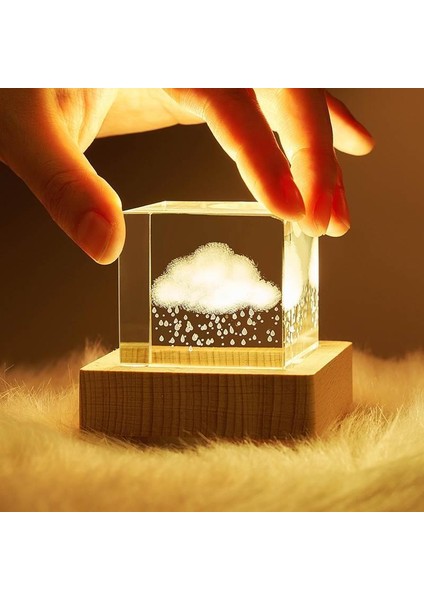 Kristal Bulutlar Küçük Küp Kristal Yaratıcı Masaüstü (Yurt Dışından) fiyatları