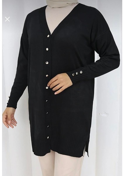 Kol Manşeti Düğmeli Hırka modelleri