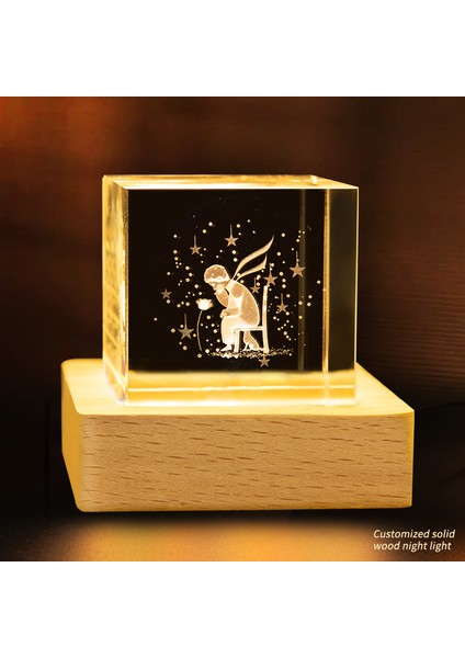 Kristal Bulutlar Küçük Küp Kristal Yaratıcı Masaüstü (Yurt Dışından)