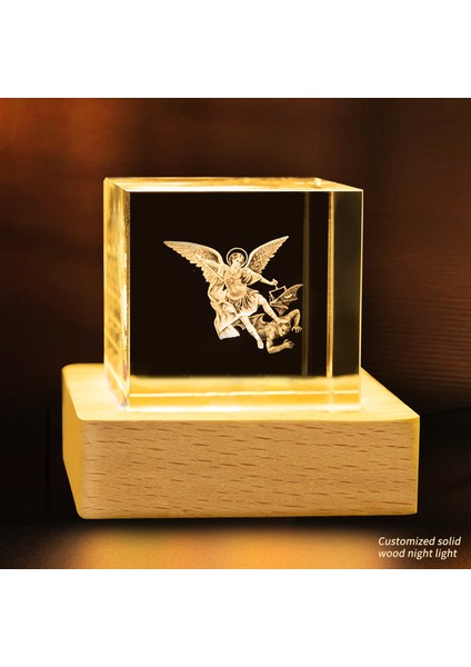 Kristal Bulutlar Küçük Küp Kristal Yaratıcı Masaüstü (Yurt Dışından)