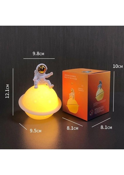 Yeni Havalanan Astronot Süsü Ay Işığı Ay Gece Lambası (Yurt Dışından)