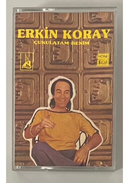 Erkin Koray Çukulatam Benim Kaset (Orijnal 1987 Dönem Baskı Kaset)