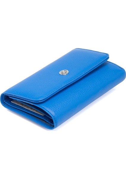 Mavi Hakiki Deri Kadın Cüzdan - S1CB00005730-K1E