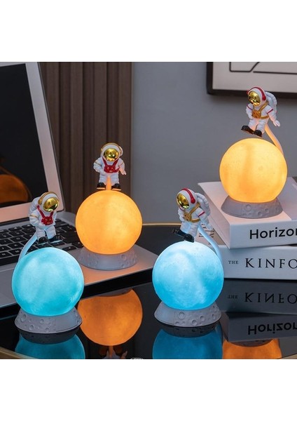 Yeni Havalanan Astronot Süsü Ay Işığı Ay Gece Lambası (Yurt Dışından) fiyatları